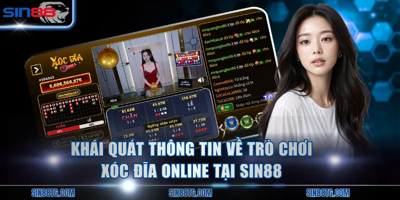 Khái quát thông tin về trò chơi Xóc Đĩa online tại SIN88