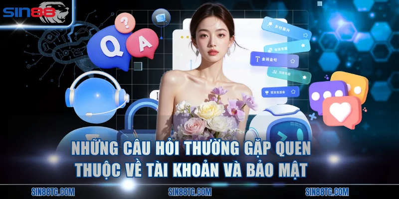 Những câu hỏi thường gặp quen thuộc về tài khoản và bảo mật