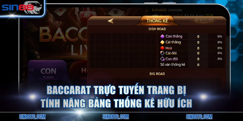 Tận dụng bảng thống kế để nhận biết chuỗi kết quả