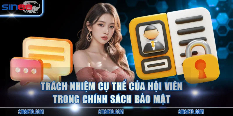 Trách nhiệm cụ thể của hội viên trong chính sách bảo mật